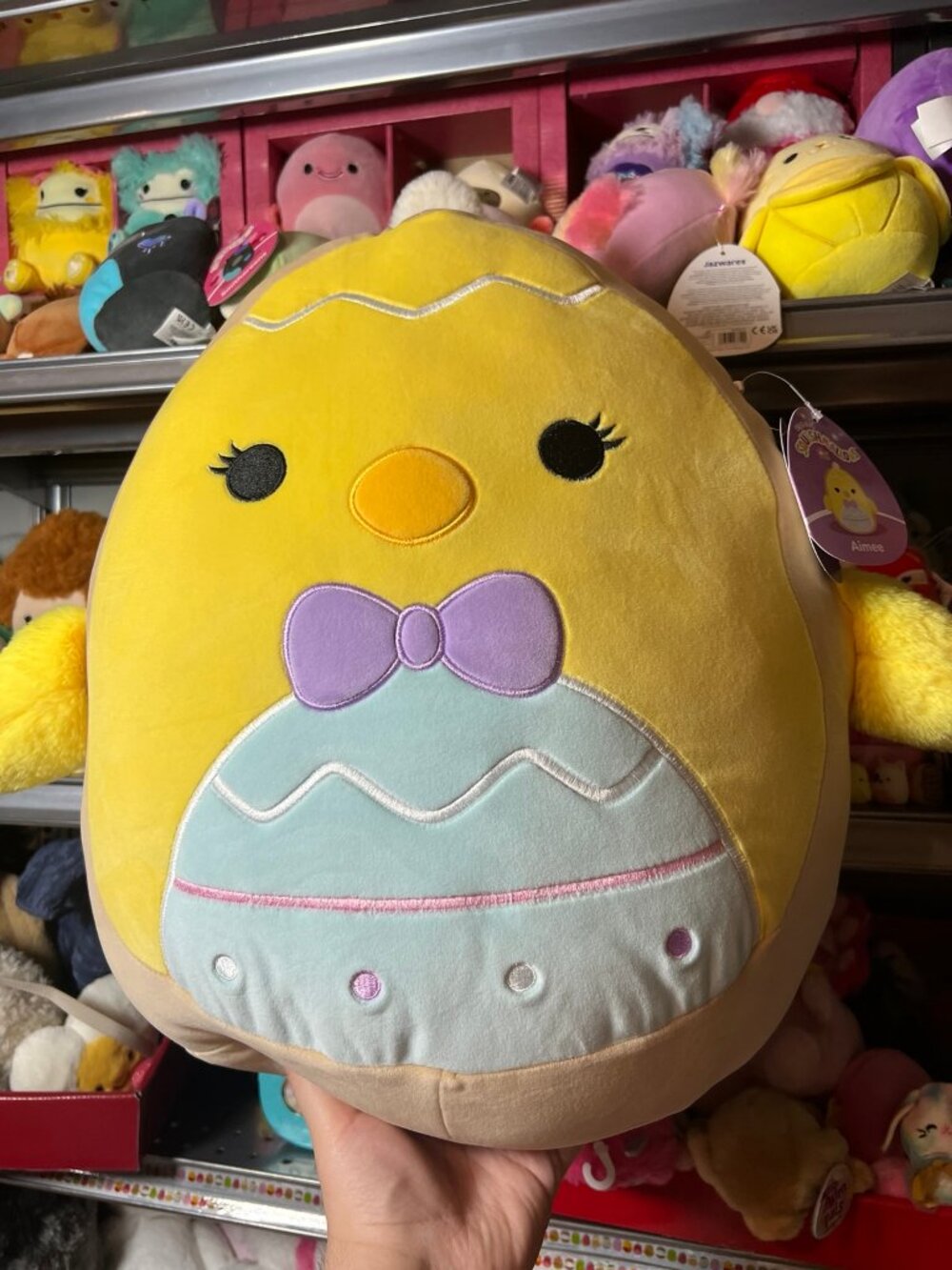 SQUISHMALLOW AIMEE THE COOKIE CHICK 16" RARE PLUSH TOY 2026